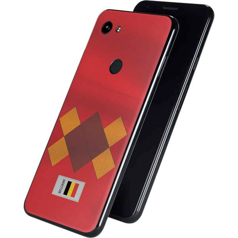 Belgium Soccer Flag Google Pixel 3a Skin